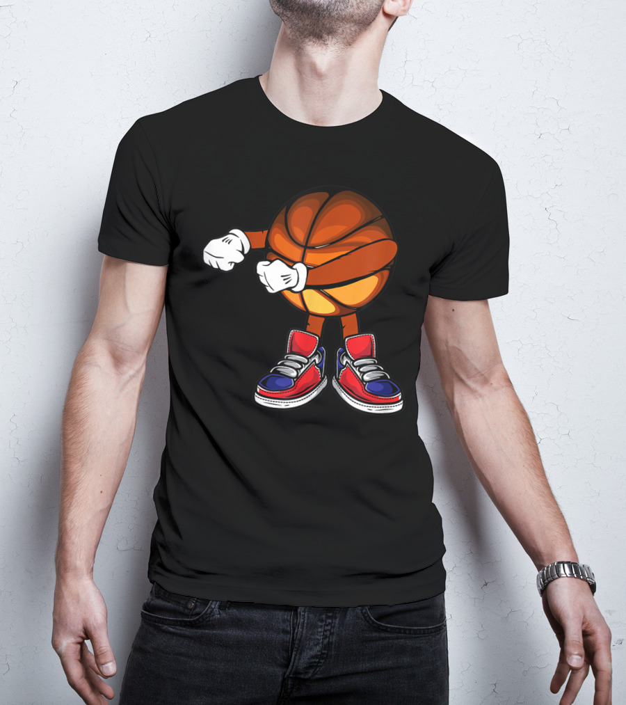 Basketball Player Floss Dance Move Fun Present T-Shirt