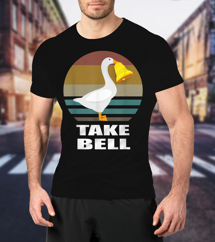 Funny Goose Take Bell Game T-Shirt