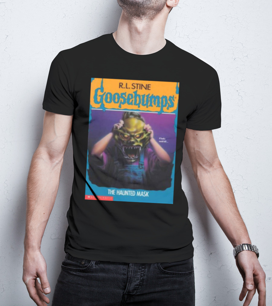 R.L. Stine Goosebumps The Haunted Mask If Looks Could Kill T-Shirt