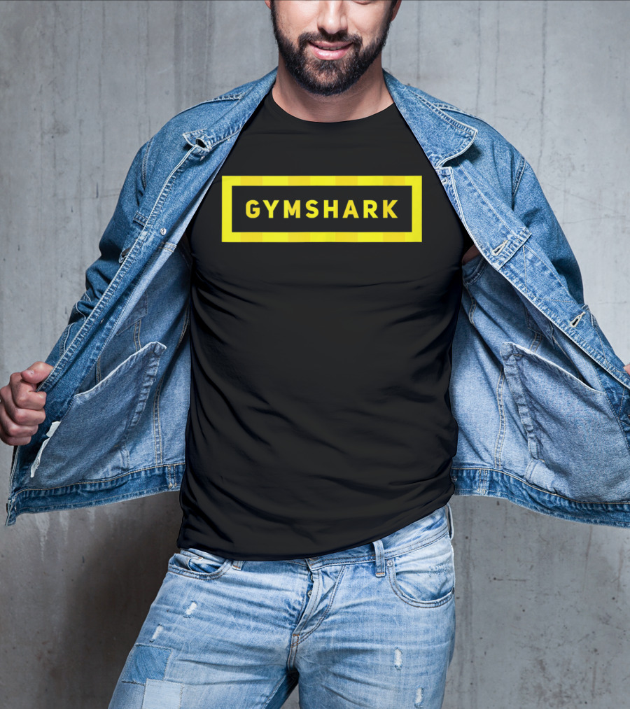 Gymshark Bold Yellow Framed T-Shirt