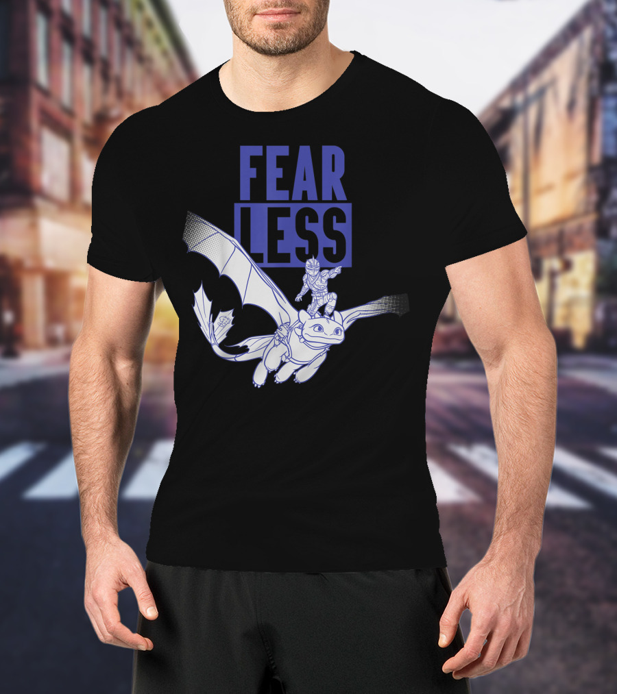 Fearless How To Train Your Dragon 3 Hidden World T-Shirt
