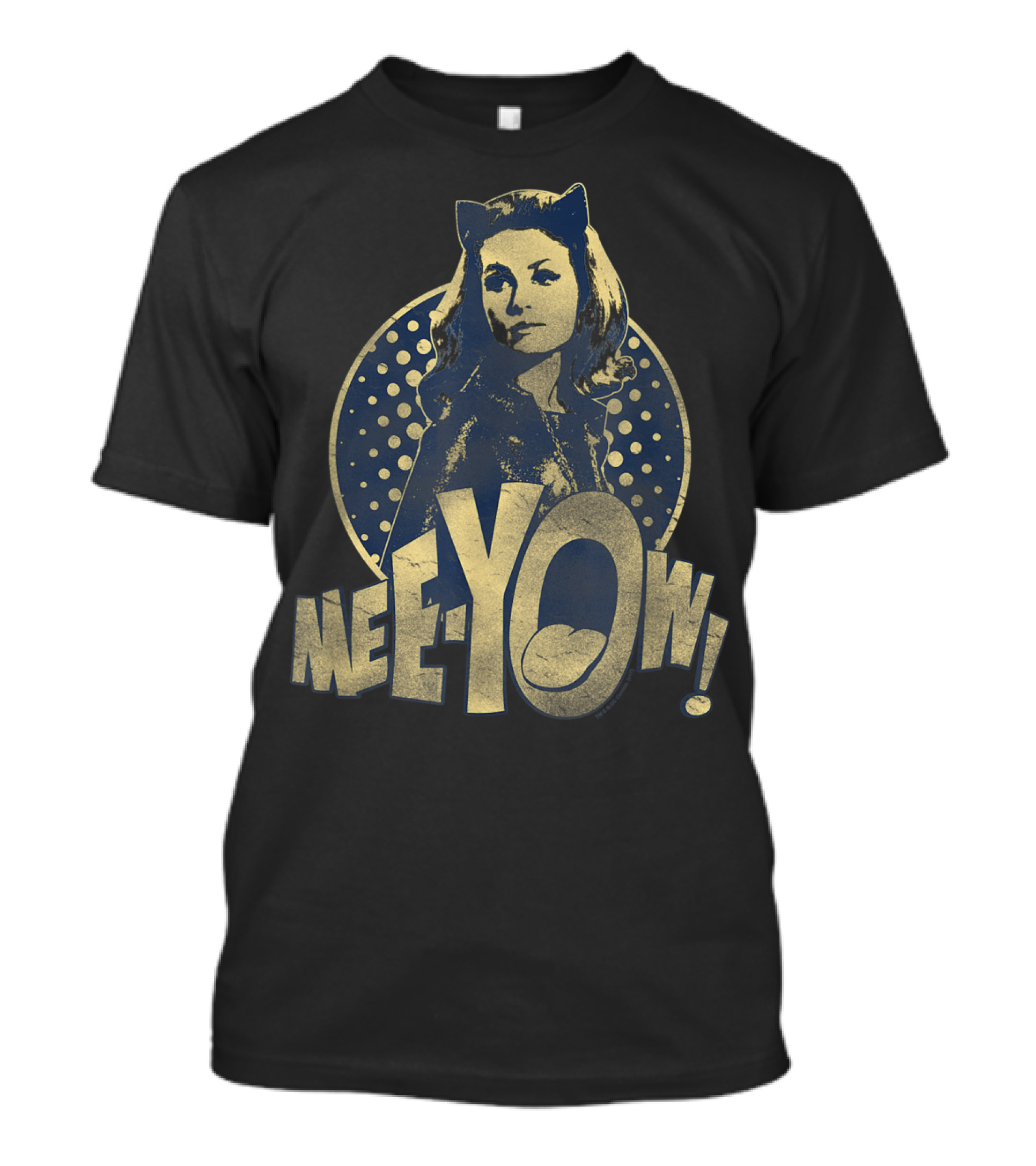Batman Classic TV Series Catwoman Meeyow Iconic T-Shirt