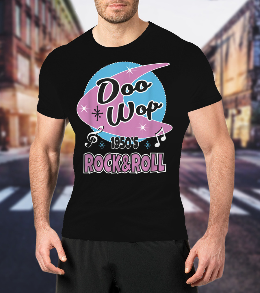 1950s Doo Wop Rock And Roll Vintage 50s Clothing T-Shirt