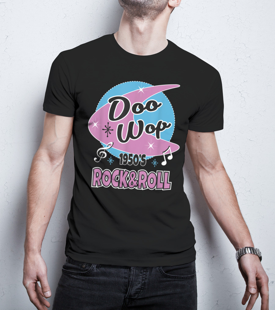 1950s Doo Wop Rock And Roll Vintage 50s Clothing T-Shirt