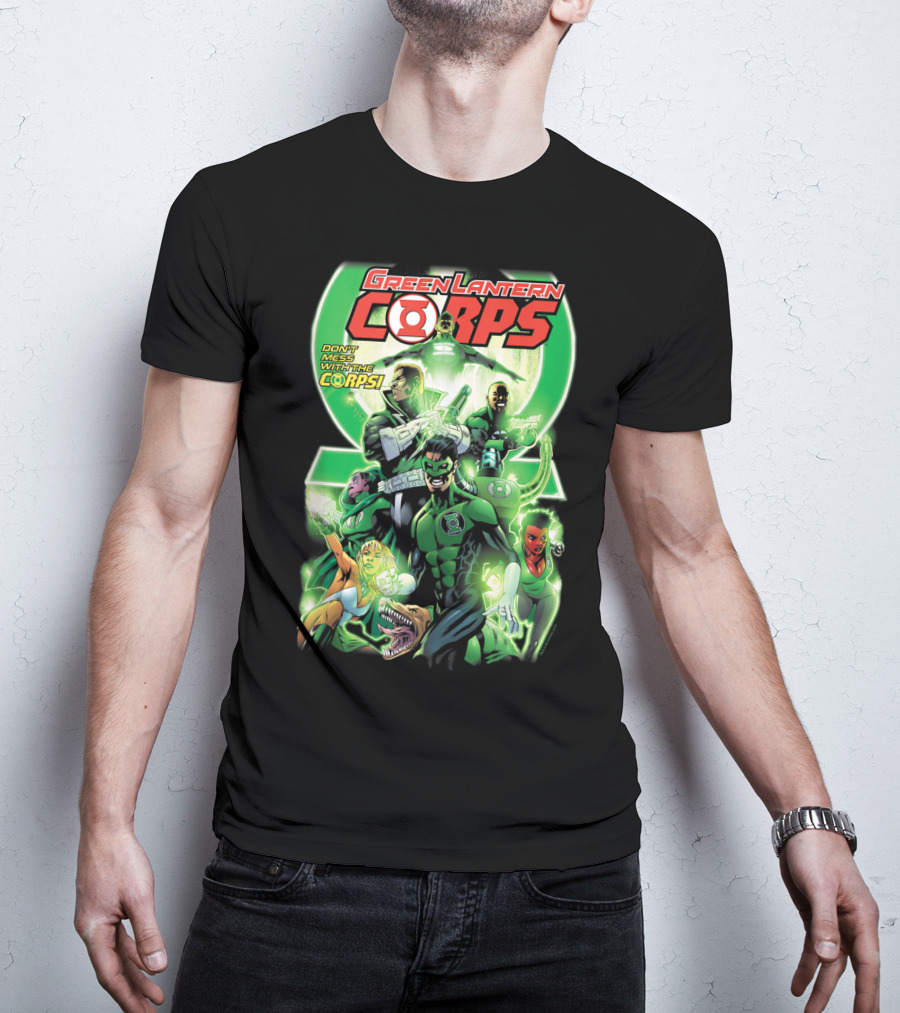 Green Lantern Corps 25 Don't Mess With The Corps T-Shirt