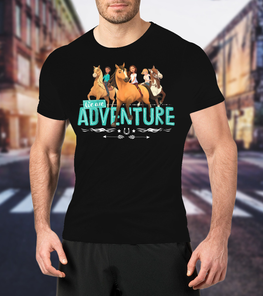 DreamWorks Spirit Riding Free We Are Adventure T-Shirt