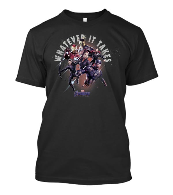 Marvel Avengers Endgame Whatever It Takes Group Shot T-Shirt