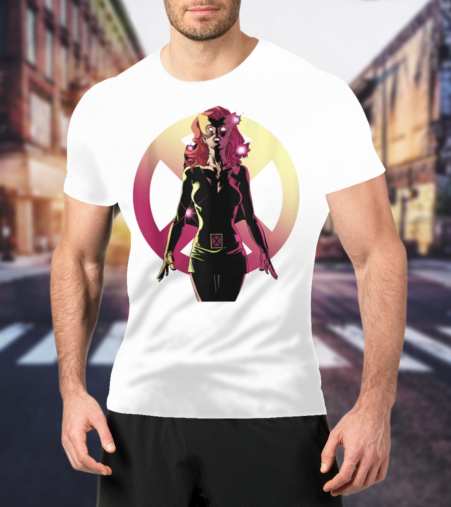 Marvel Phoenix Gradient X Men Jean Grey T-Shirt