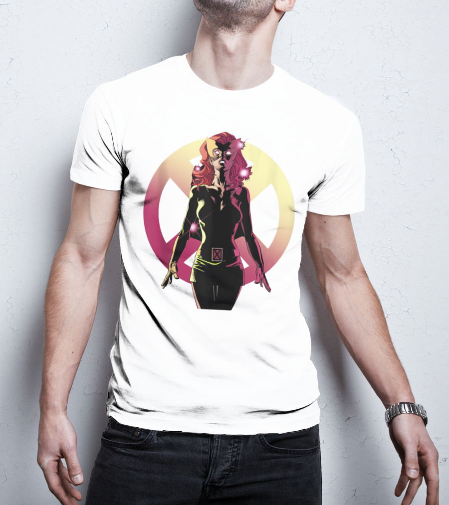 Marvel Phoenix Gradient X Men Jean Grey T-Shirt