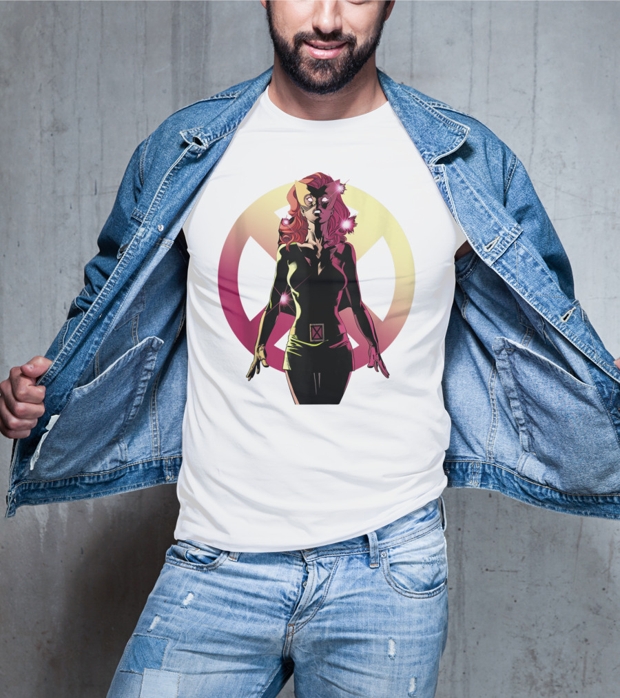 Marvel Phoenix Gradient X Men Jean Grey T-Shirt