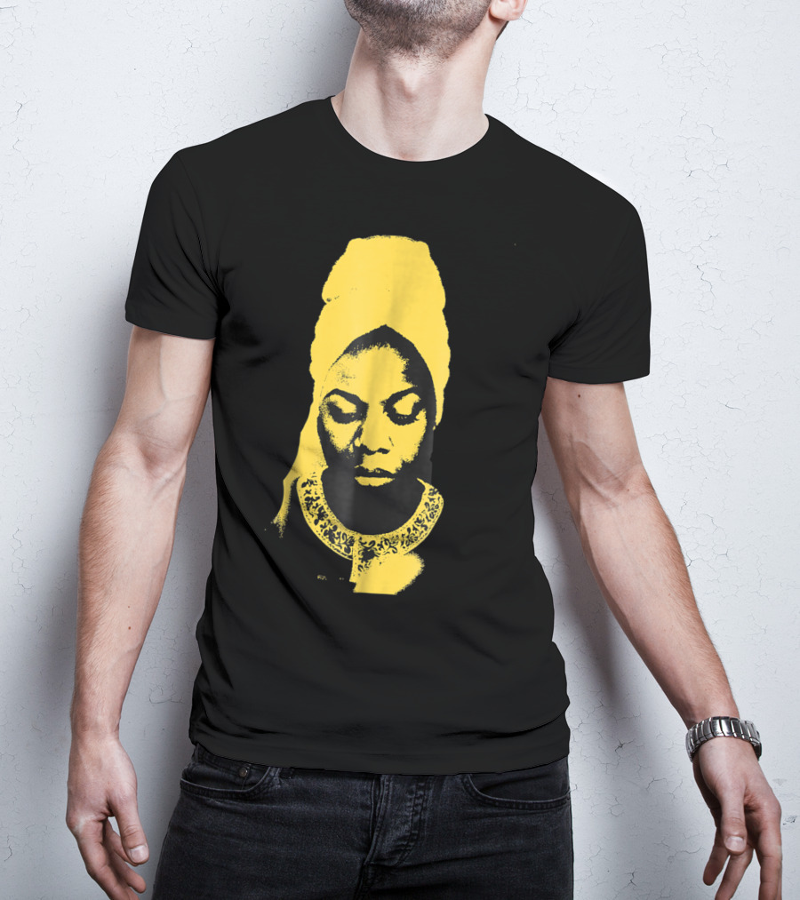 Nina Simone Yellow T-Shirt