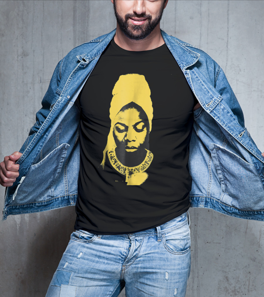 Nina Simone Yellow T-Shirt