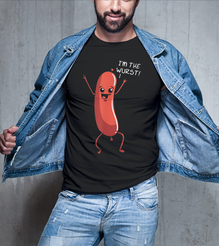 Oktoberfest I'm The Wurst Happy Sausage T-Shirt