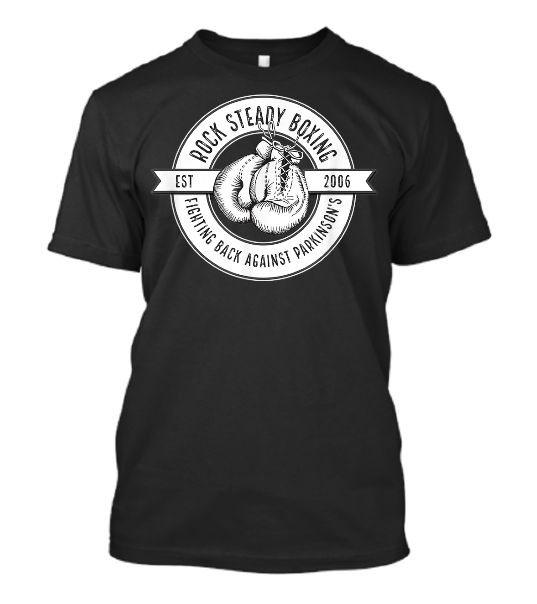 Rock Steady Boxing Established 2006 Fighting Back Against Parkinson's T-Shirt