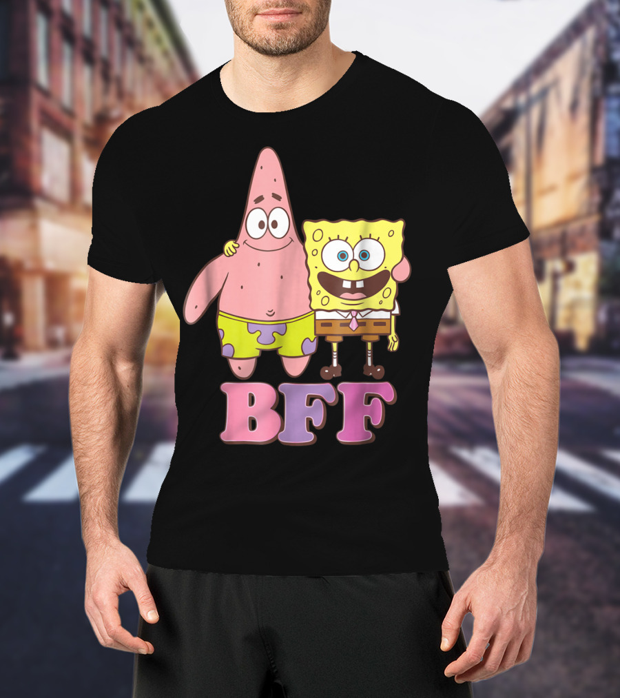Spongebob Squarepants Patrick BFF Friendship T-Shirt