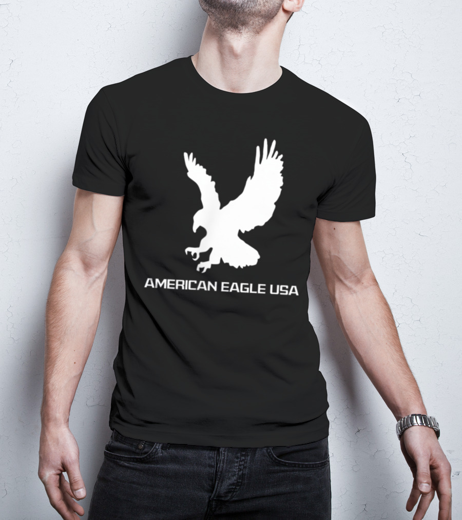 American Eagle USA Iconic Emblem T-Shirt