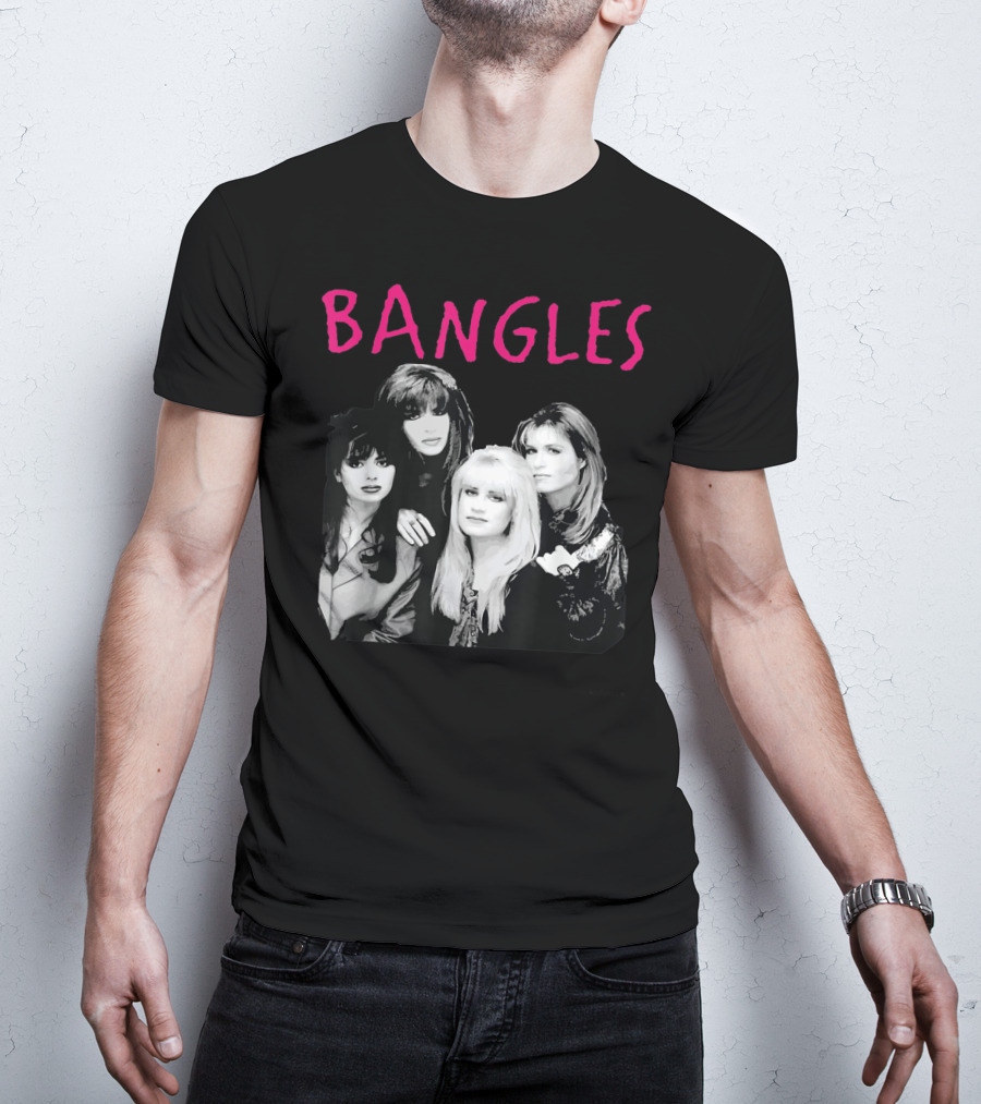 Bangles Band Iconic Pop Rock Group Members T-Shirt