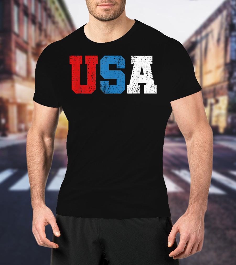 USA Fourth Of July America Unite Independence Day T-Shirt
