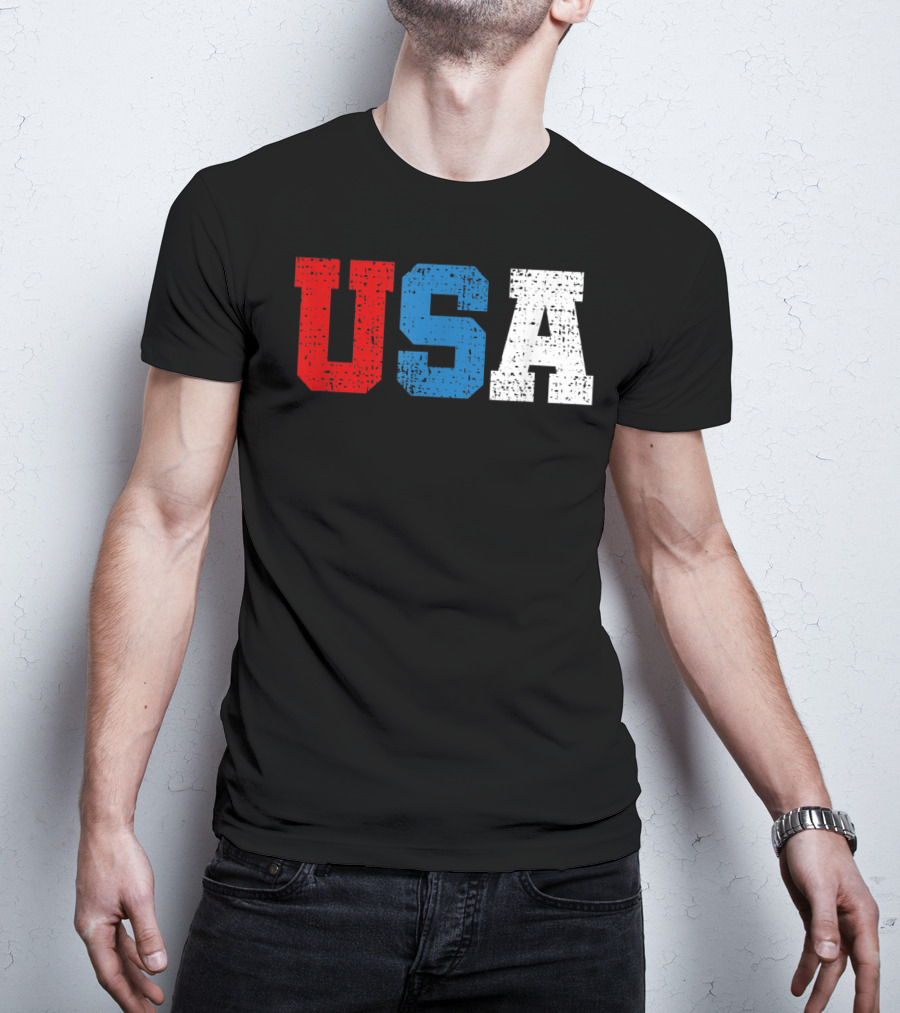 USA Fourth Of July America Unite Independence Day T-Shirt