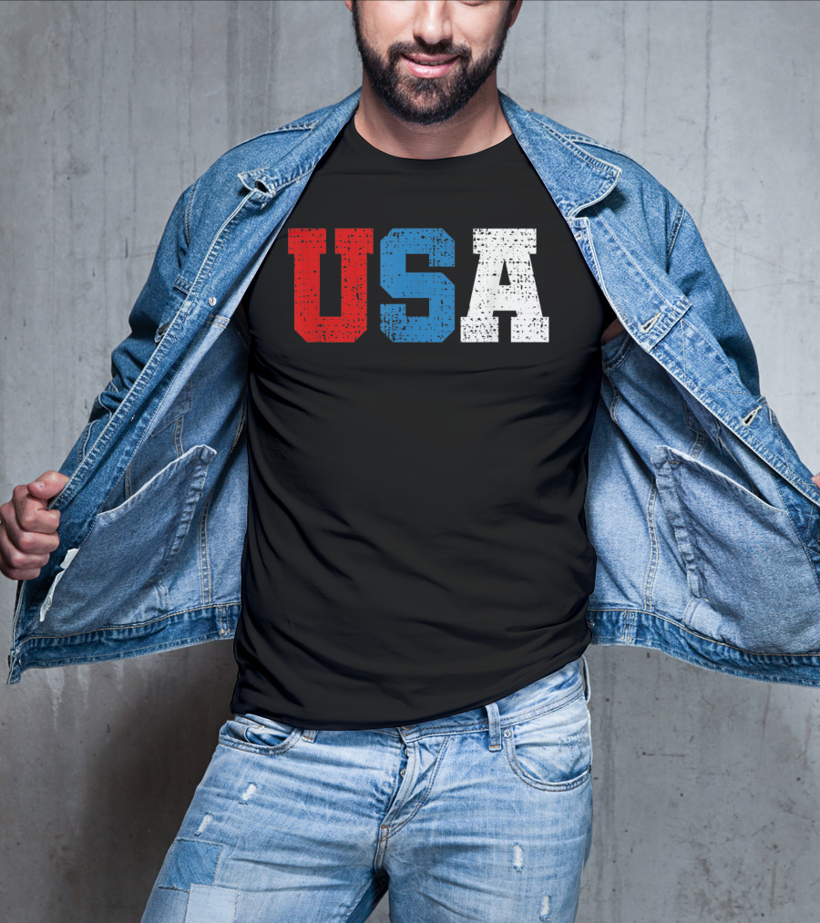 USA Fourth Of July America Unite Independence Day T-Shirt