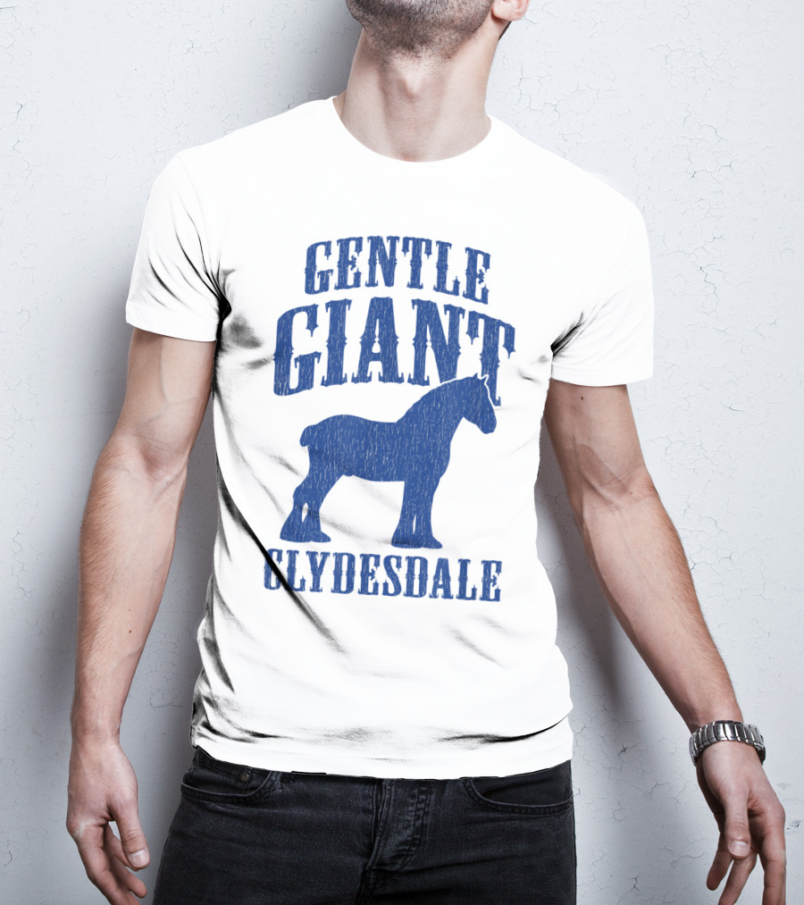 Gentle Giant Clydesdale Draft Horse T-Shirt