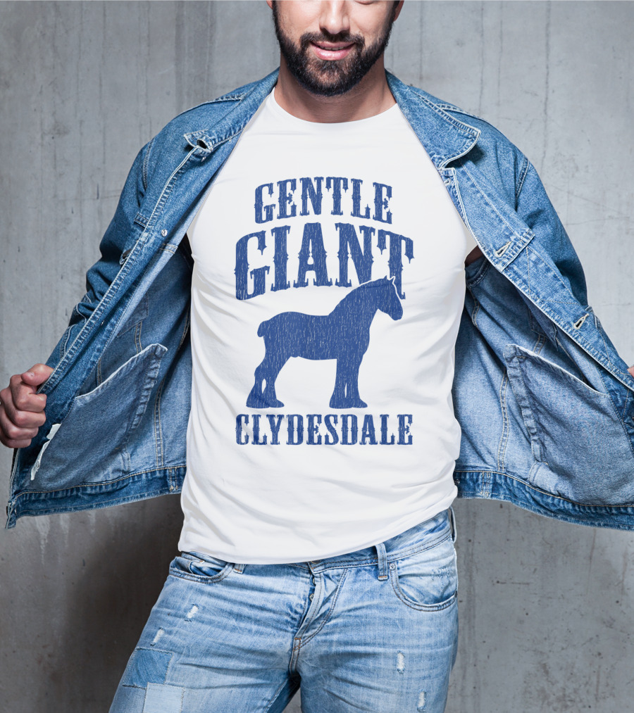 Gentle Giant Clydesdale Draft Horse T-Shirt