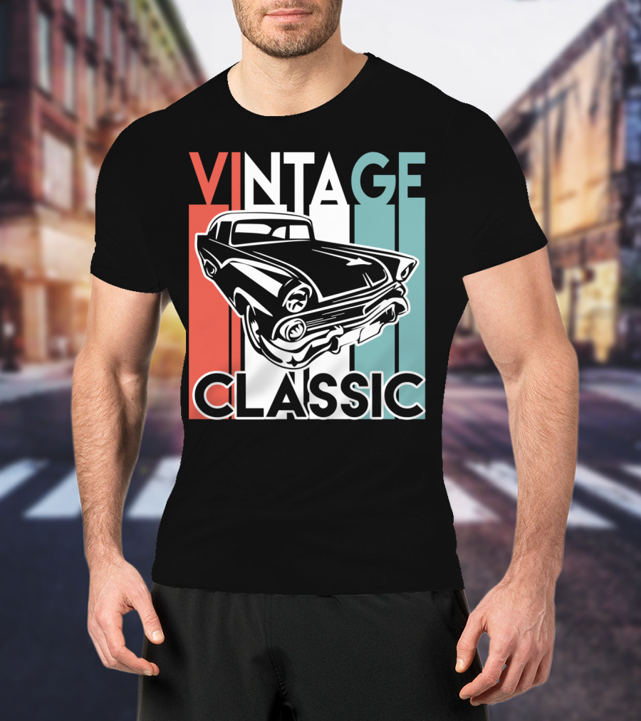 Vintage Classic Old Car T-Shirt