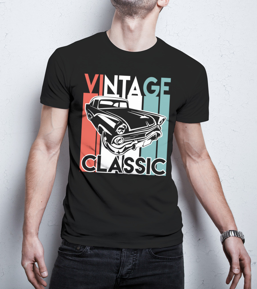 Vintage Classic Old Car T-Shirt