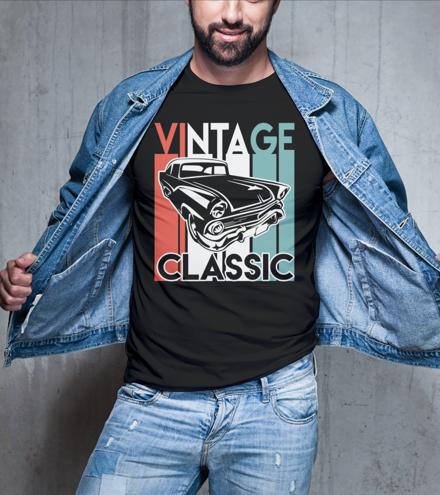 Vintage Classic Old Car T-Shirt