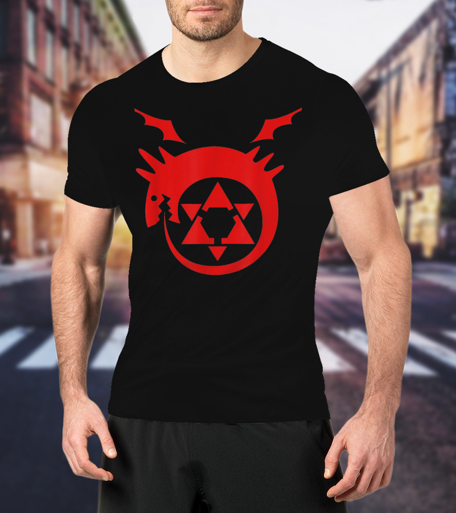 Fullmetal Alchemist Brotherhood Ouroboros Symbol Classics T-Shirt