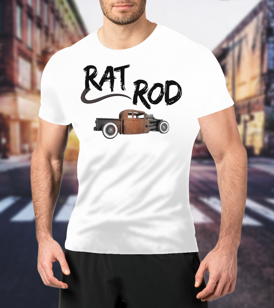 Rat Rod Classic Vintage Hot Rod Rusted T-Shirt