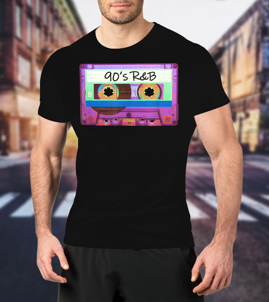 90's R&B Cassette Tape Retro Vibe T-Shirt