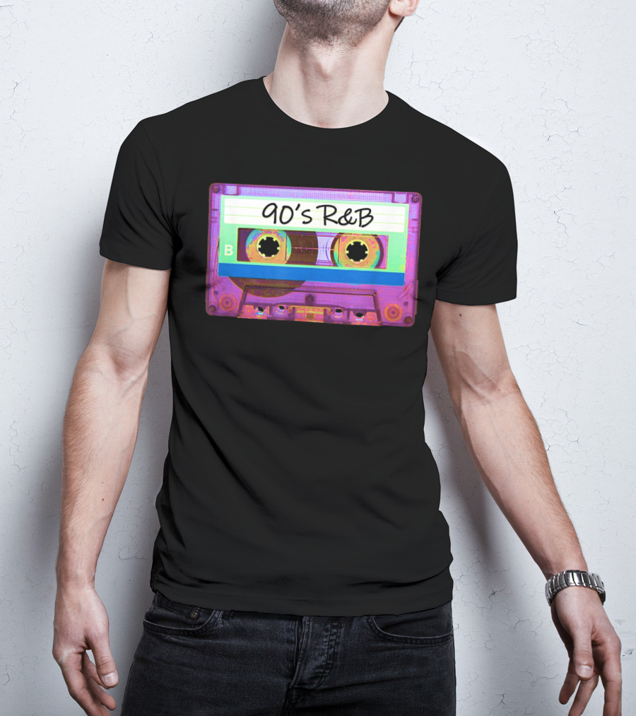 90's R&B Cassette Tape Retro Vibe T-Shirt