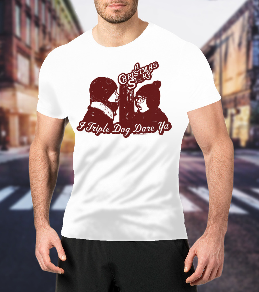 A Christmas Story I Triple Dog Dare Ya Classic Moment T-Shirt