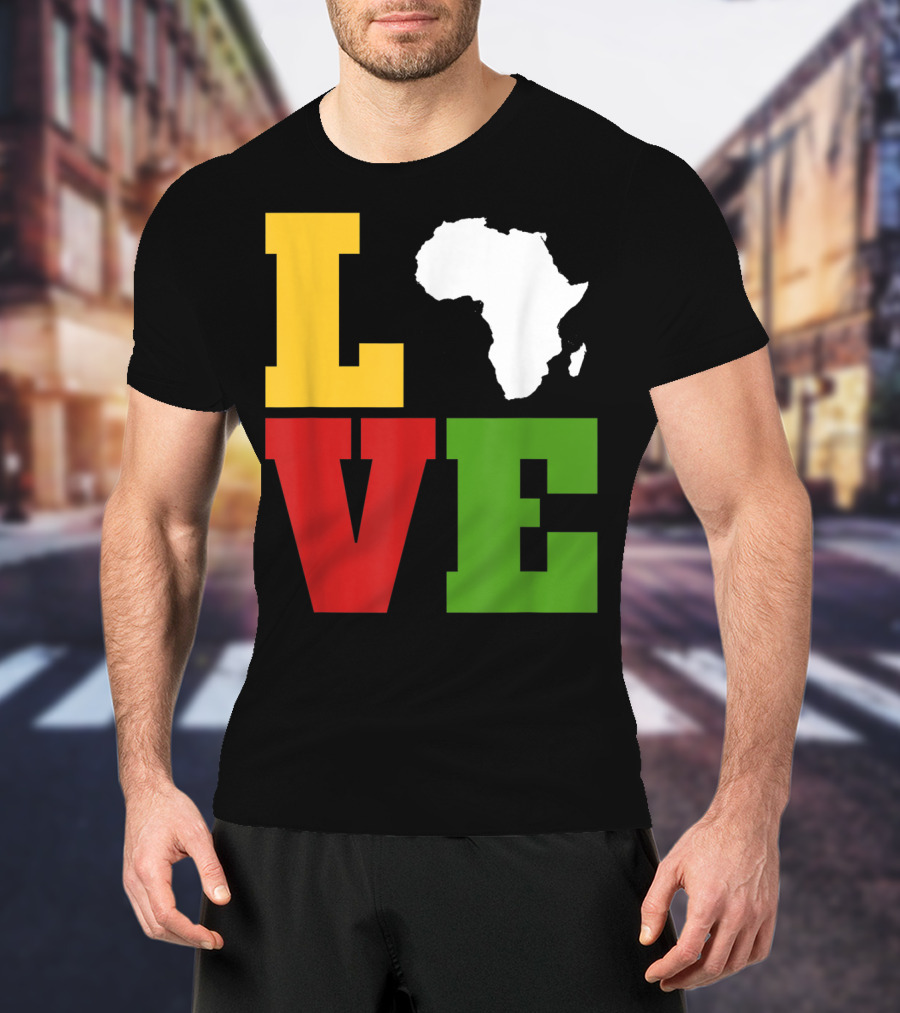 LOVE Africa Afrocentric African T-Shirt