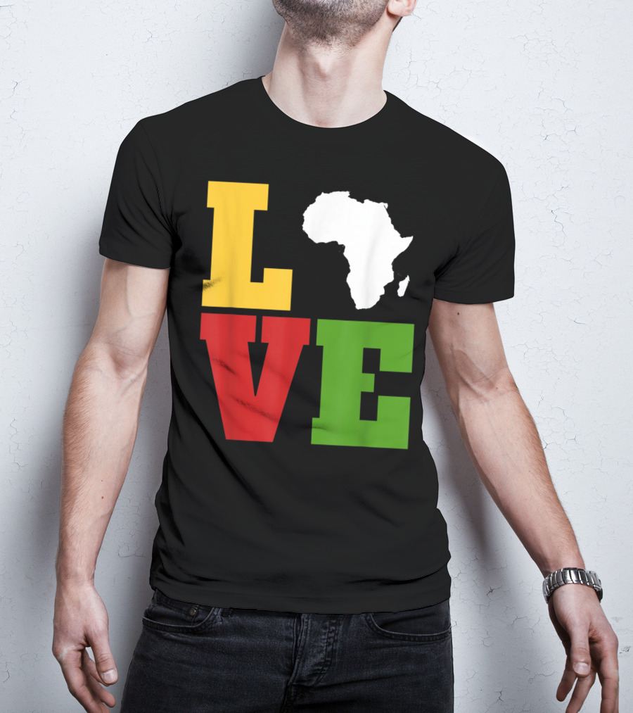 LOVE Africa Afrocentric African T-Shirt