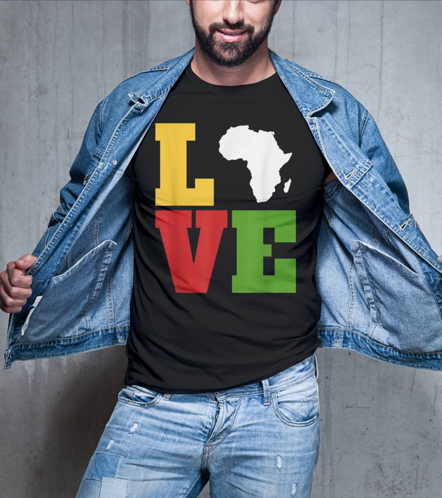 LOVE Africa Afrocentric African T-Shirt