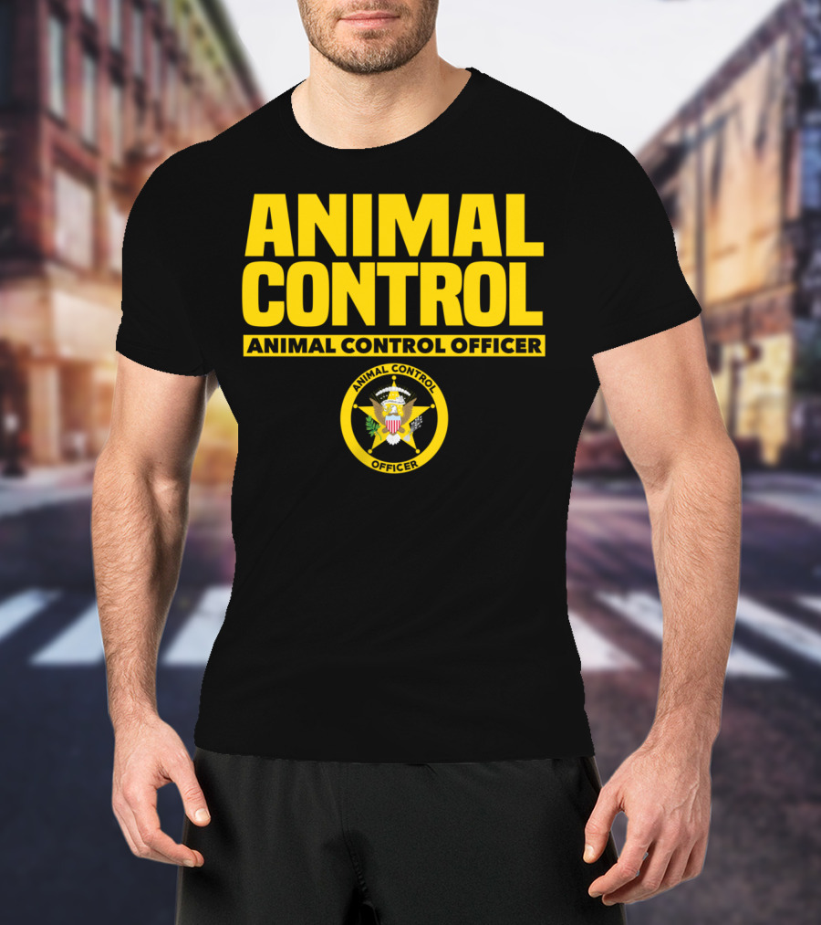 Animal Control Officer Public Safety Badge Seal T-Shirt