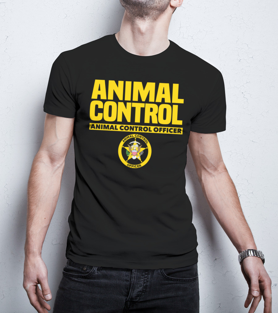 Animal Control Officer Public Safety Badge Seal T-Shirt