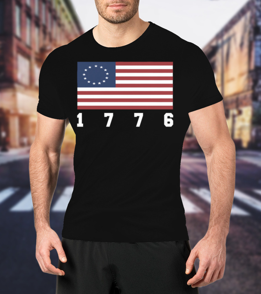 American Patriots 1776 Betsy Ross Flag T-Shirt