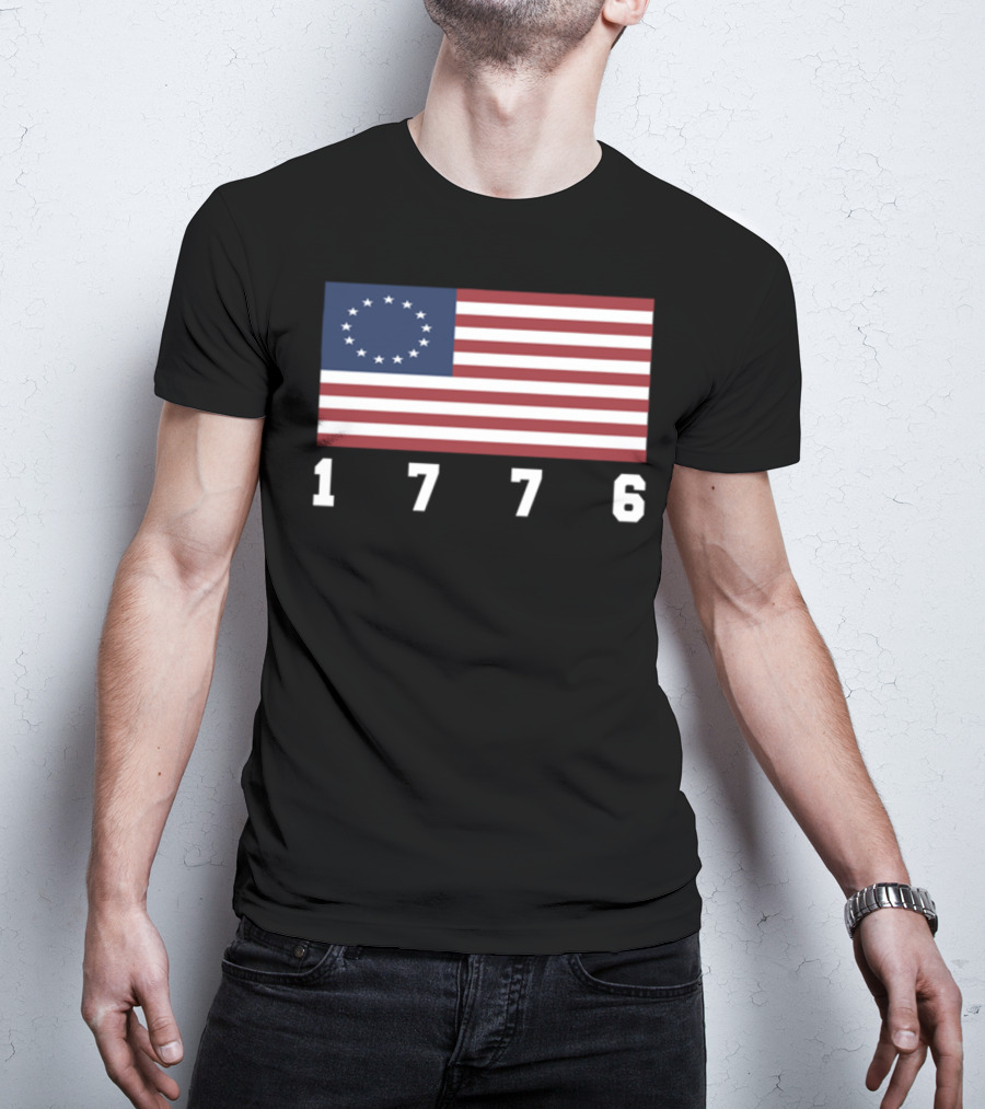American Patriots 1776 Betsy Ross Flag T-Shirt