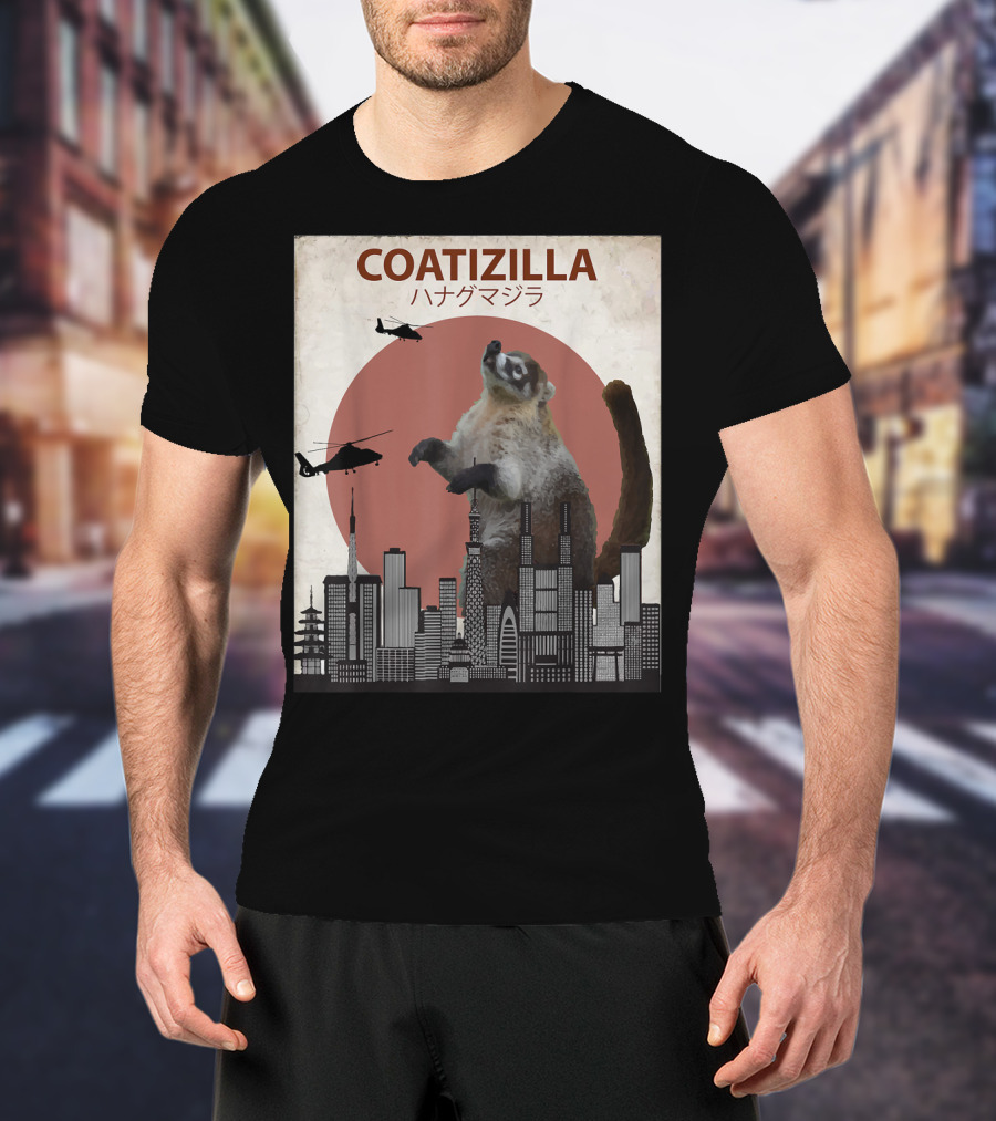 COATIZILLA Funny Coati Cool Coati Lovers T-Shirt