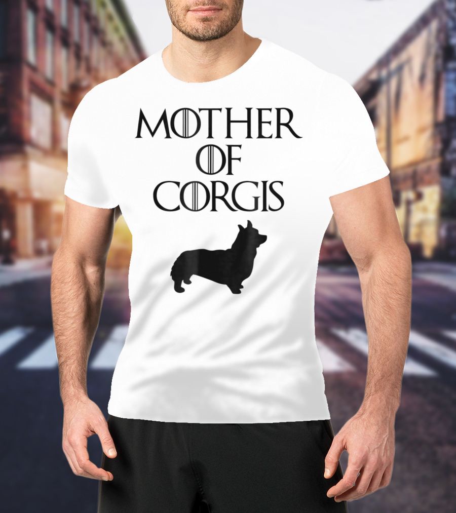 Game Of Thrones Inspired Cute Unique Black Mother Of Corgis E010620 T-Shirt