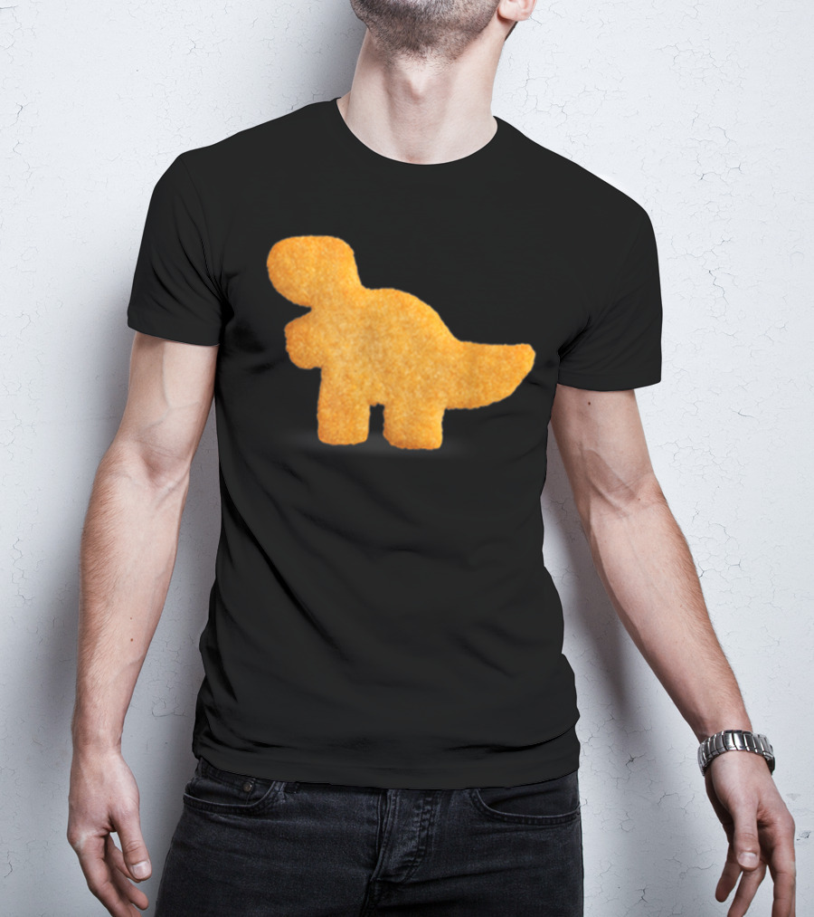 Dino T-Rex Chicken Nugget Funny Dinosaur T-Shirt