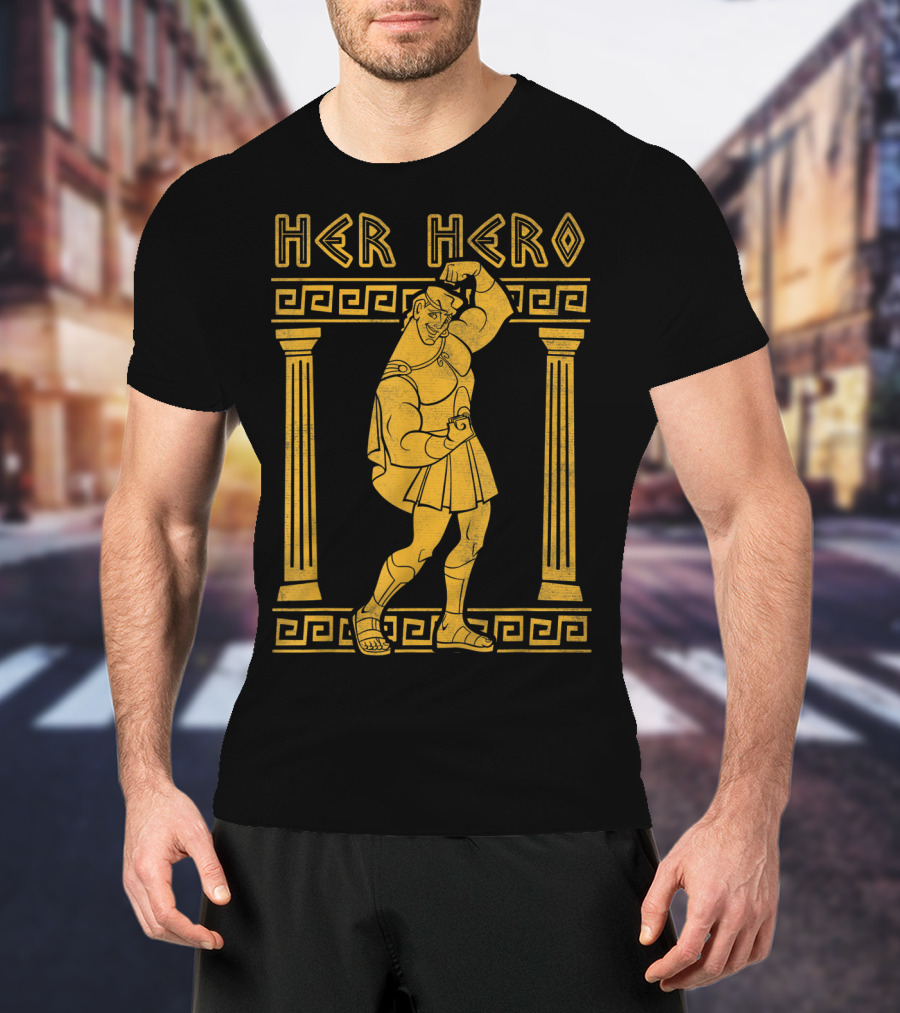 Disney Hercules Her Hero Valentine's Day T-Shirt