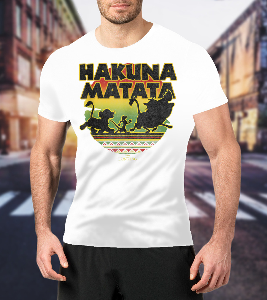 Hakuna Matata Disney The Lion King Simba Timon Pumba T-Shirt