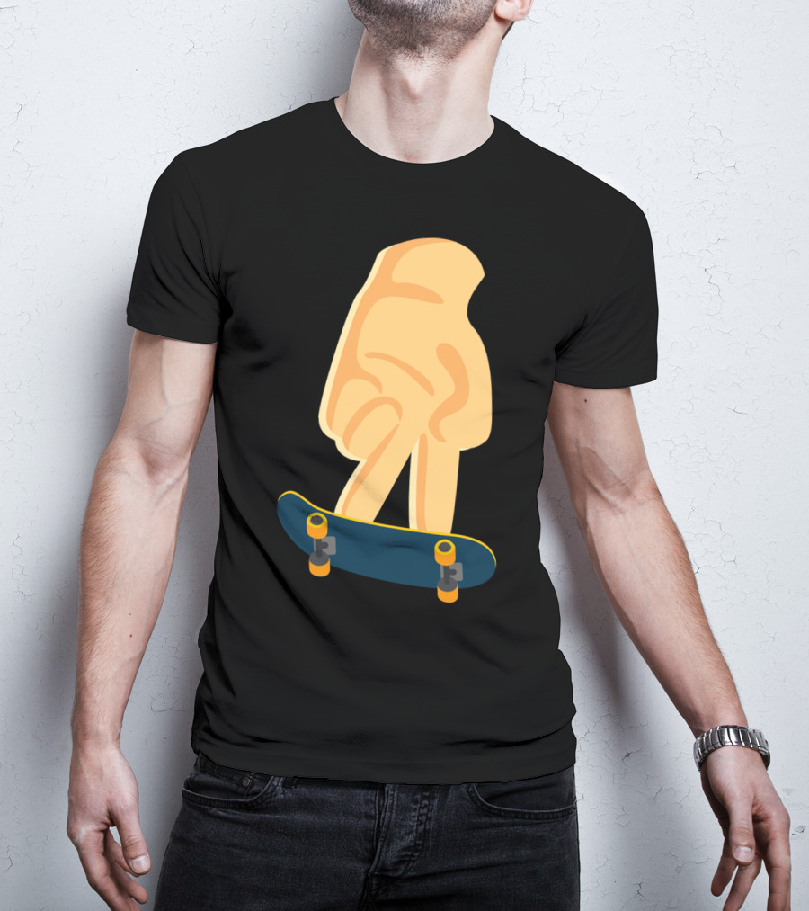 Fingerboard Skateboard Finger Skating Skateboard Board T-Shirt