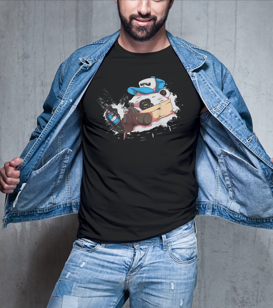 Graffiti Ar Spray Paint Character Collection T-Shirt