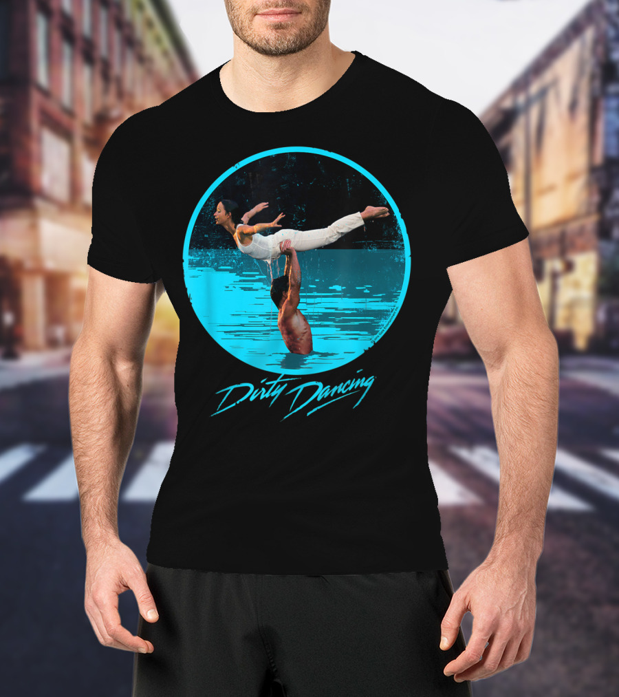 Dirty Dancing Iconic Lift Scene In Water T-Shirt