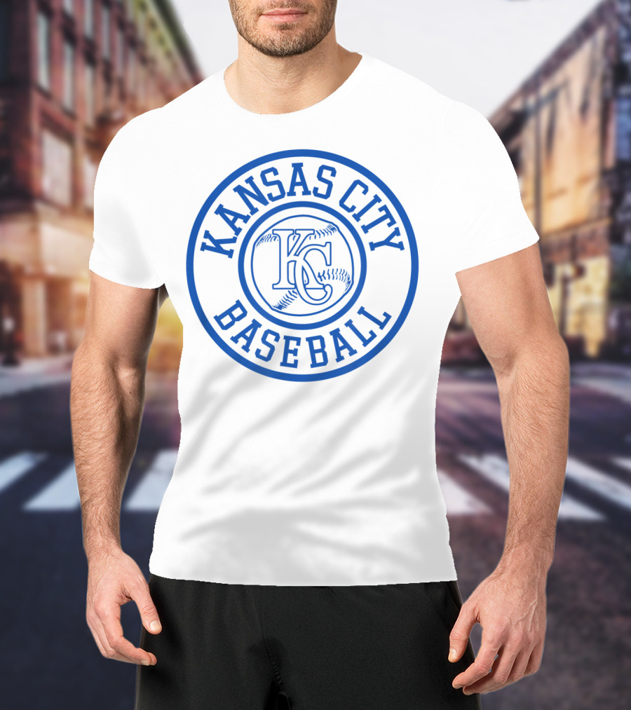 Kansas City Baseball KC Vintage Missouri Royal T-Shirt